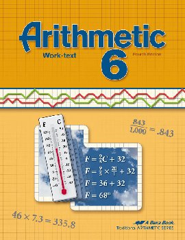 Arithmetic 6 Student (4th Edition)