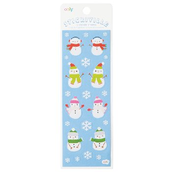 Stickiville Skinny - Snow Friends (Textured Paper Stickers) 2 sheets