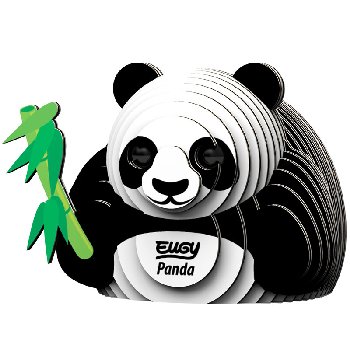 Eugy 3D Panda Dodoland Model