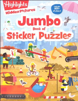 Highlights Hidden Pictures Jumbo Book of Sticker Puzzles