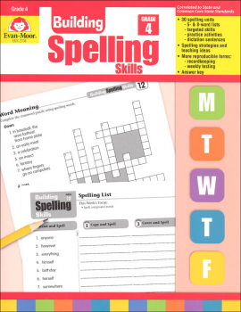 Building Spelling Skills Grade 4
