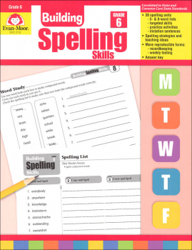 Building Spelling Skills Grade 6