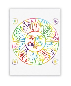 Now You See It! Art Paper - Radiant Rainbow