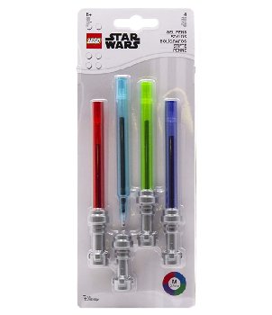 LEGO Star Wars Lightsaber Gel Pens - 4 pack