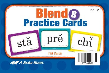 Blend Practice Cards B