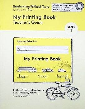 My Printing Book Teacher's Guide