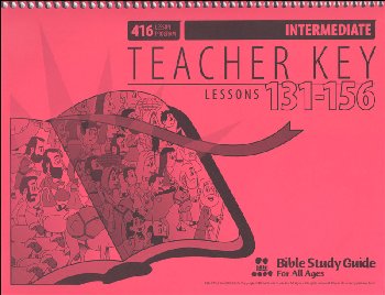 Intermediate Teacher Key for Lessons 131-156