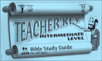Intermediate Teacher Key for Lessons 053-78