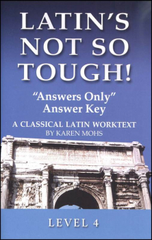 Latin's Not So Tough Level 4 Answer Key