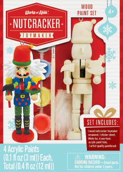 Mini Toymaker Wood Ornament & Paint Kit