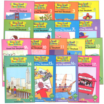 Sing, Spell, Read & Write Level 2 (Grand Tour) Storybook Readers (17 Titles)