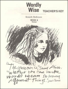 Wordly Wise 6 Teacher Key