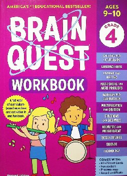 Brain Quest Workbook: Grade 4 Revised Edition