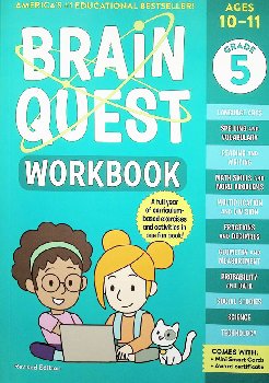 Brain Quest Workbook: Grade 5 Revised Edition