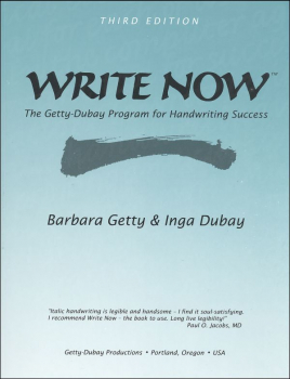 Write Now: the Getty-Dubay Program for Handwriting Success