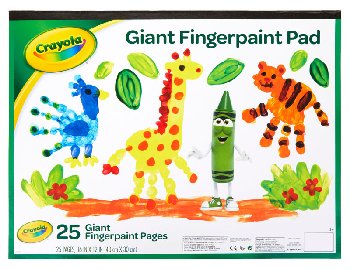 Crayola Giant Fingerpaint Pad