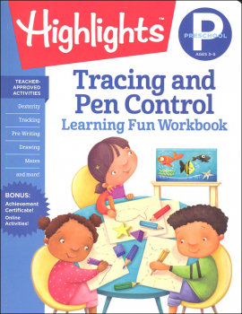 Preschool Tracing and Pen Control (Highlights Learning Fun Workbook)
