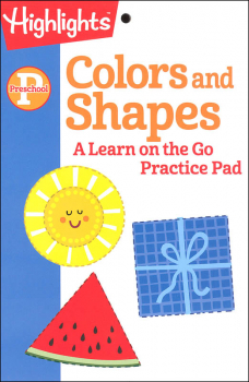 Highlights Preschool Colors and Shapes Practice Pad