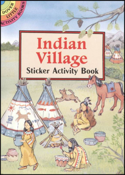 Indian Village Sticker Activity Book