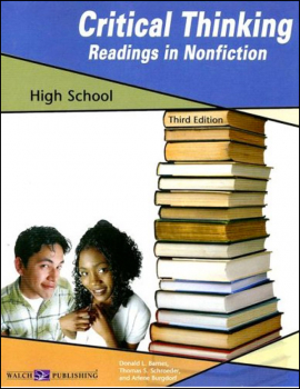 Critical Thinking: Readings in Nonfiction High School Student and Key