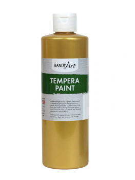 Gold Metallic Tempera Paint 8oz.