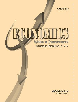 Economics: Work and Prosperity Answer Key Only