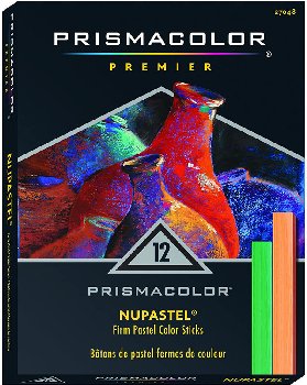 Prismacolor Premier Nupastel Hard Pastels (Set of 12)