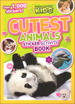 National Geographic Kids Cutest Animals Sticker Activity Book