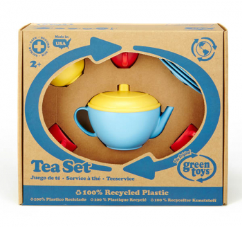 Tea Set - Blue/Red/Yellow