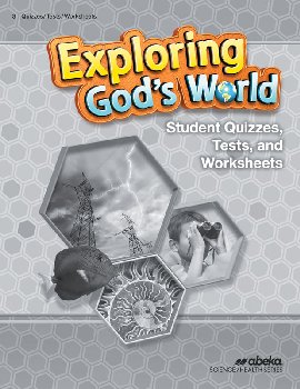 Exploring God's World Quizzes/TestsWorksheets (Fifth Edition)