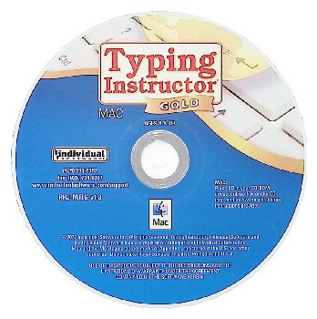 Typing Instructor Gold (Mac Version) in paper sleeve