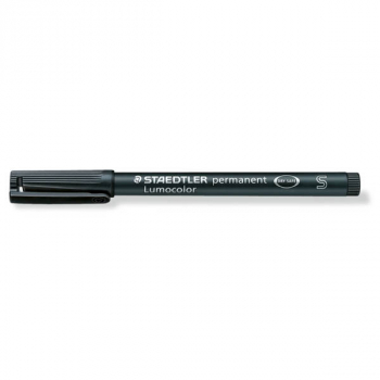 Superfine Lumocolor Permanent Marker - Black | Staedtler