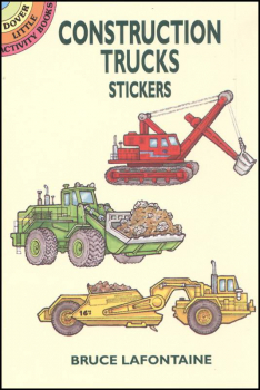 Construction Trucks realistic stickers