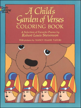 Child's Garden of Verse Coloring Book