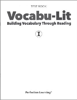 Vocabu-Lit I Test (5th Edition)