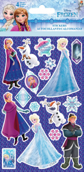 Disney Frozen Elsa Standard Sticker - 4 Sheet