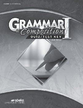 Grammar and Composition I Quiz/Test Key
