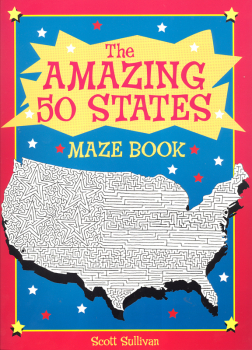 Amazing 50 States Maze Book