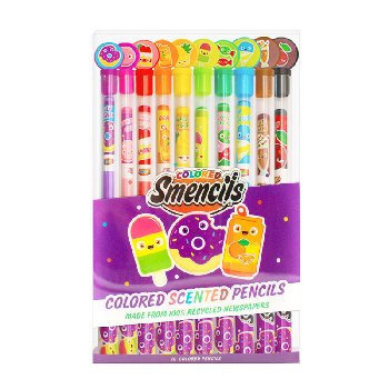 Smencils Colored Scented Pencils 10-pack