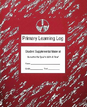 Primary Learning Log for Wise Guide for Spelling