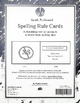 Spell to Write and Read - Spelling Rule Cards