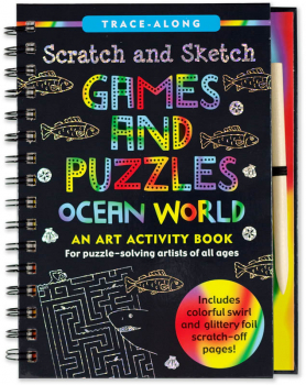 Scratch and Sketch Games and Puzzle: Ocean World Activity Book