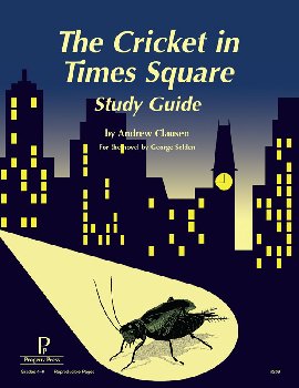 Cricket in Times Square Study Guide