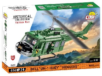 Bell UH-1 Huey "Iroquois" - 656 pieces (Vietnam War)