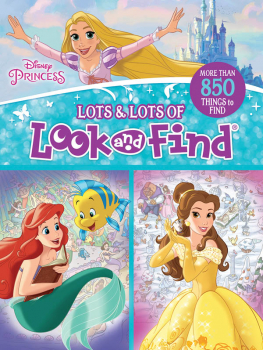 Disney Princess Lots & Lots of Look and Find Book
