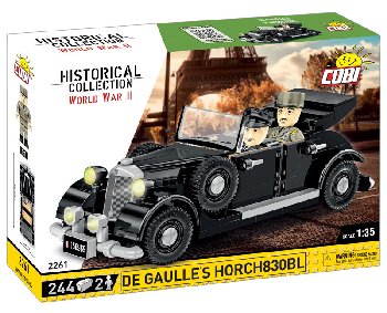 De Gaulle's Horch 830 BL - 244 pieces (World War II Historical Collection)