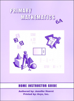 Primary Math US 6A Home Instructor Guide