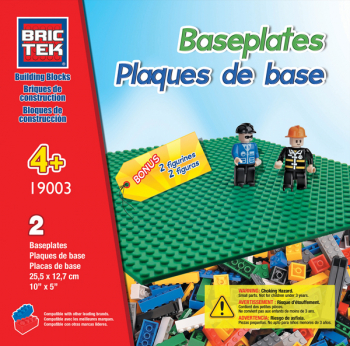 Baseplates (4 Pieces) for all bricks