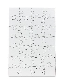 Compoz-A-Puzzle - Rectangle (5-1/2" x 8") 28 Pieces - 10 per pack