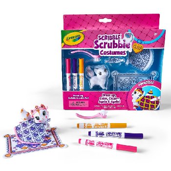 Crayola Scribble Scrubbie Pets! Princess Costume Play Pack